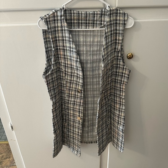 Open Cardigan Vest - Picture 3 of 5